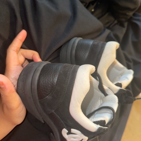 Chanel Sneakers ( gently worn ) only worn twice . - Picture 3 of 6